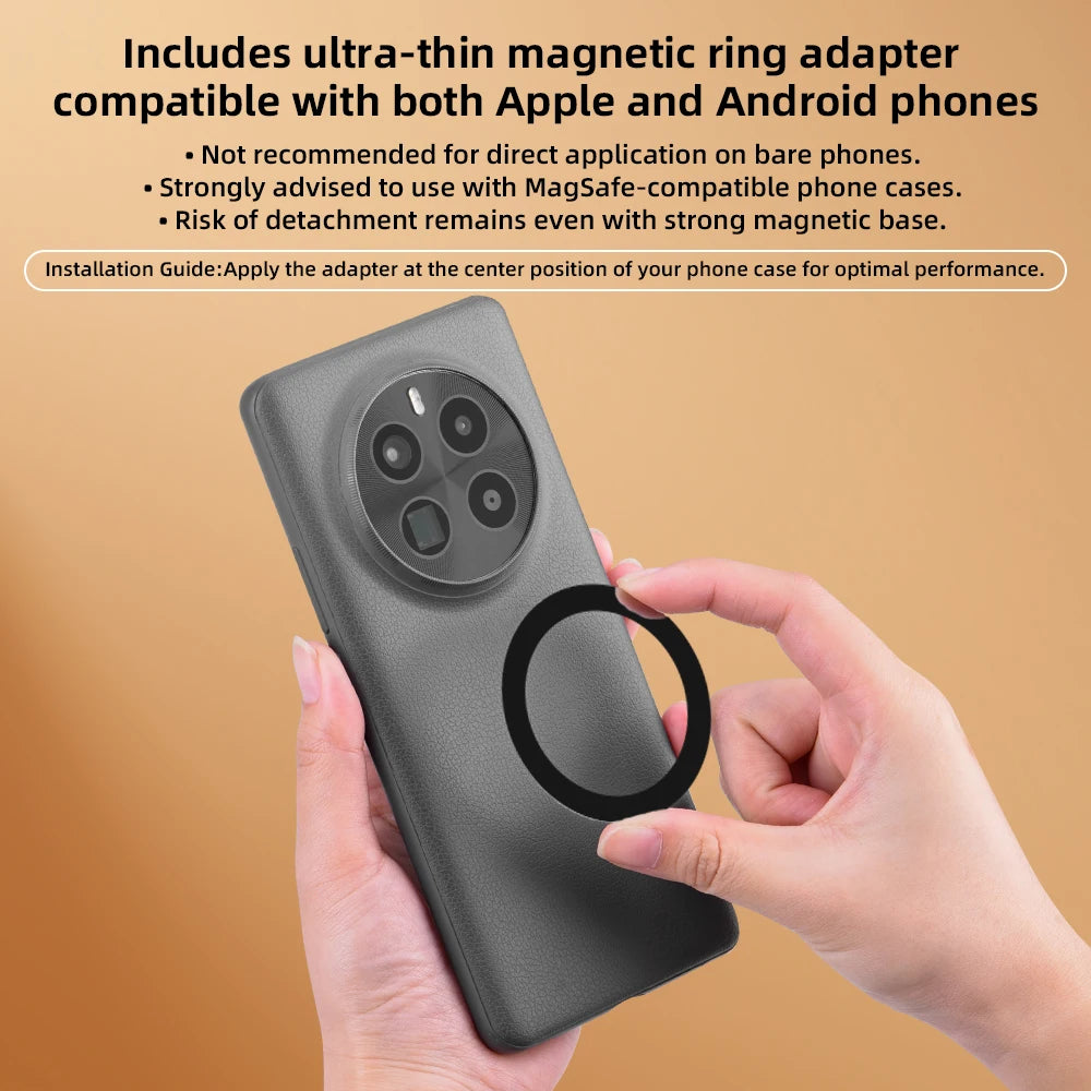 Flymile Magnetic Phone Holder Carabiner Mount for iphone 17 16 15 14 Accessories Handle Tripod Adapter Compatible with MagSafe