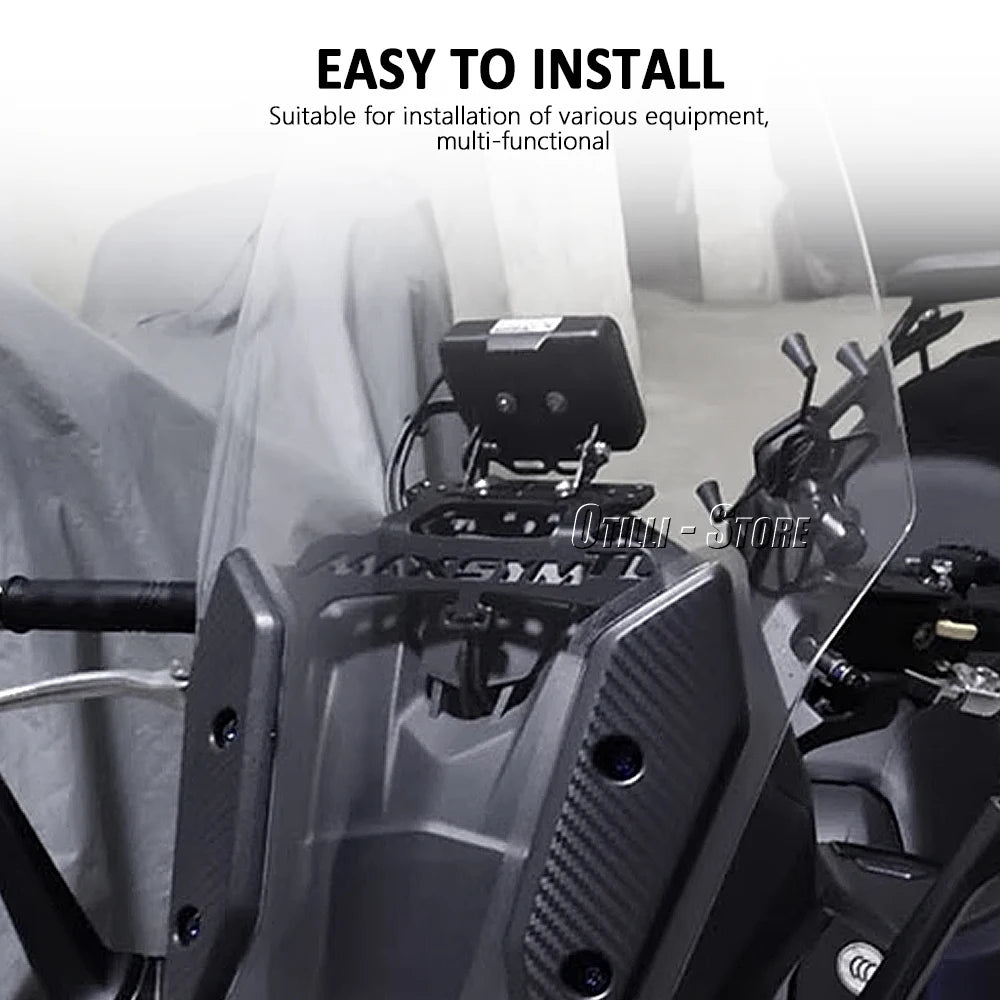 New Motorcycle Accessories For SYM MAXSYM TL 500 TL500 Mobile Phone Navigation GPS Bracket Board Phone Holder Wireless Charging